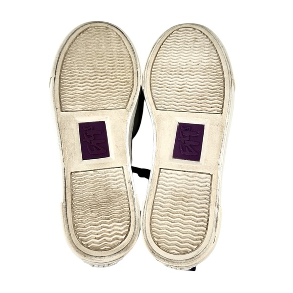 EYTYS Mother Navy Blue Platform Nobuck Leather Chunky Platform Sneakers sz 8.5 - Picture 8 of 9